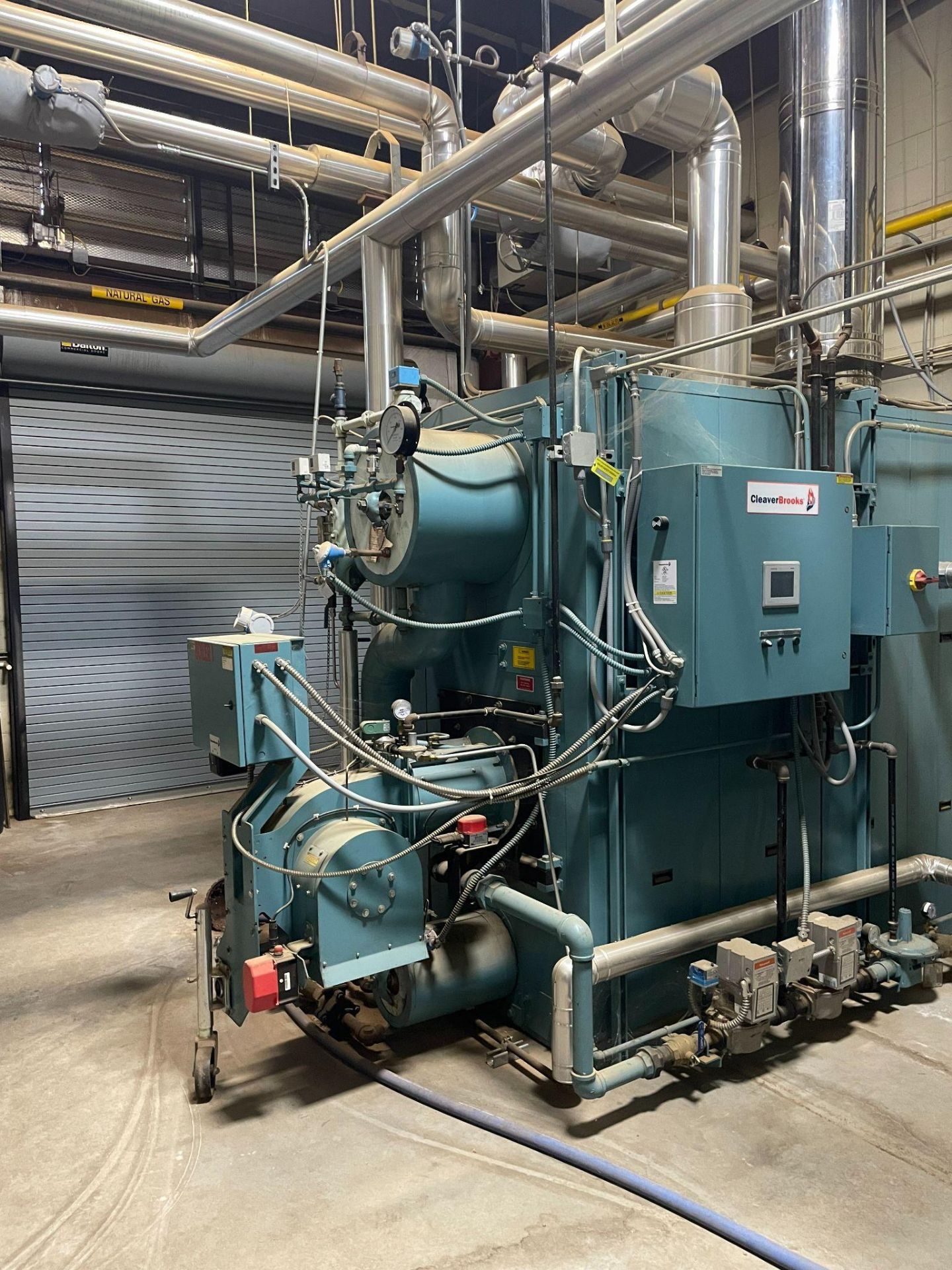 5000 PPH Cleaver Brooks FLX 700/600 Water Tube Boiler. Industrial Exchange