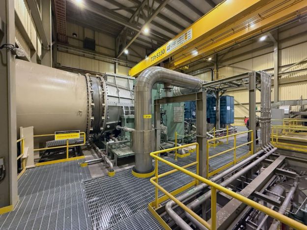 11,250 KW Steam Turbine Generator; Year 2015