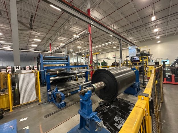 Used Slitter Rewind, Cameron 2-Drum Rewinder